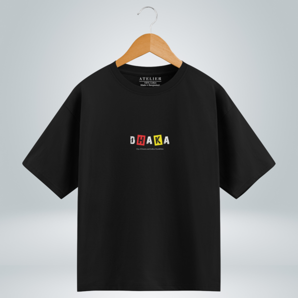 Atelier Premium Oversized T-shirt - Dhaka City Of Dreams
