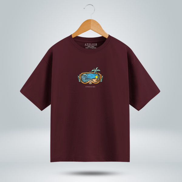 Atelier Premium Oversized T-shirt - Vitamin Sea