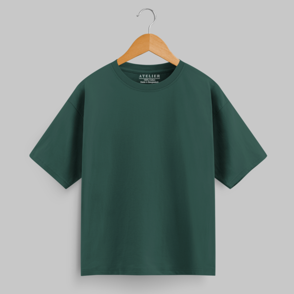 Oversized Premium T-Shirt - Bottle Green