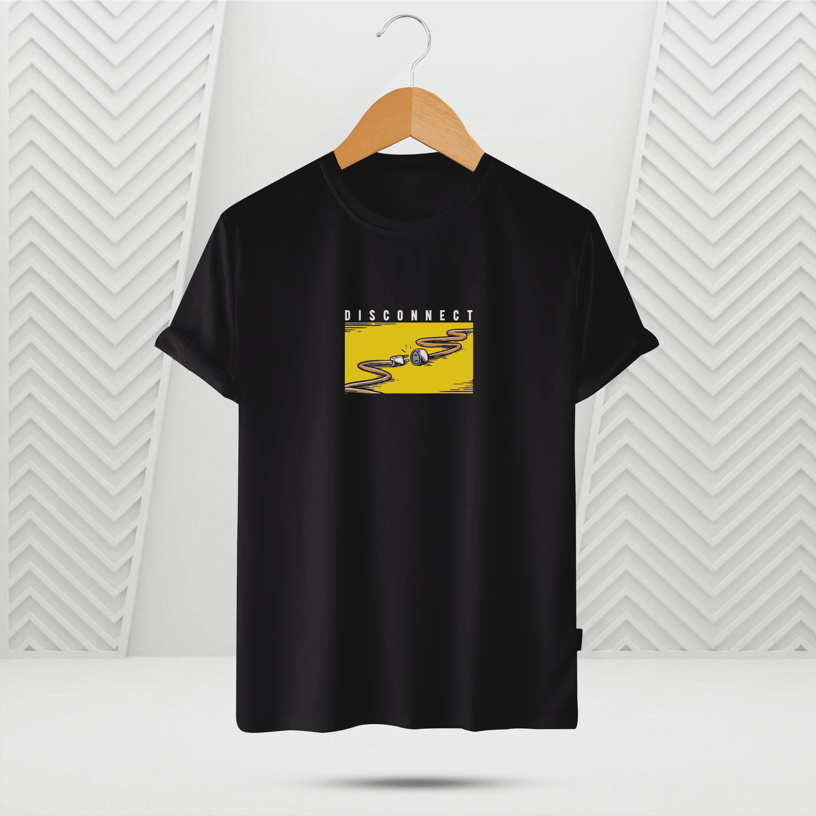 Premium Half Sleeve T-Shirt - Disconnect