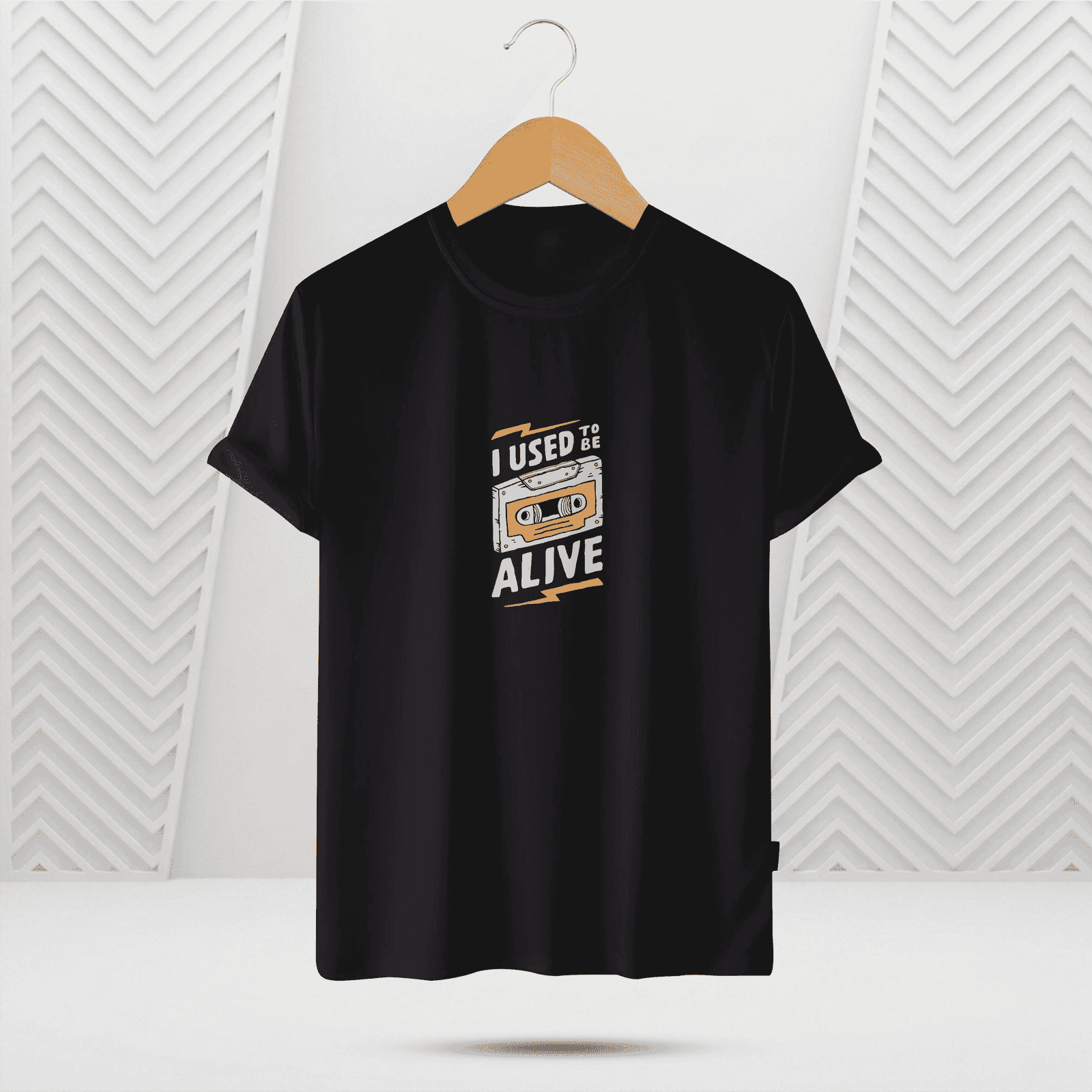 Premium Half Sleeve T-Shirt - I Used To Be Alive