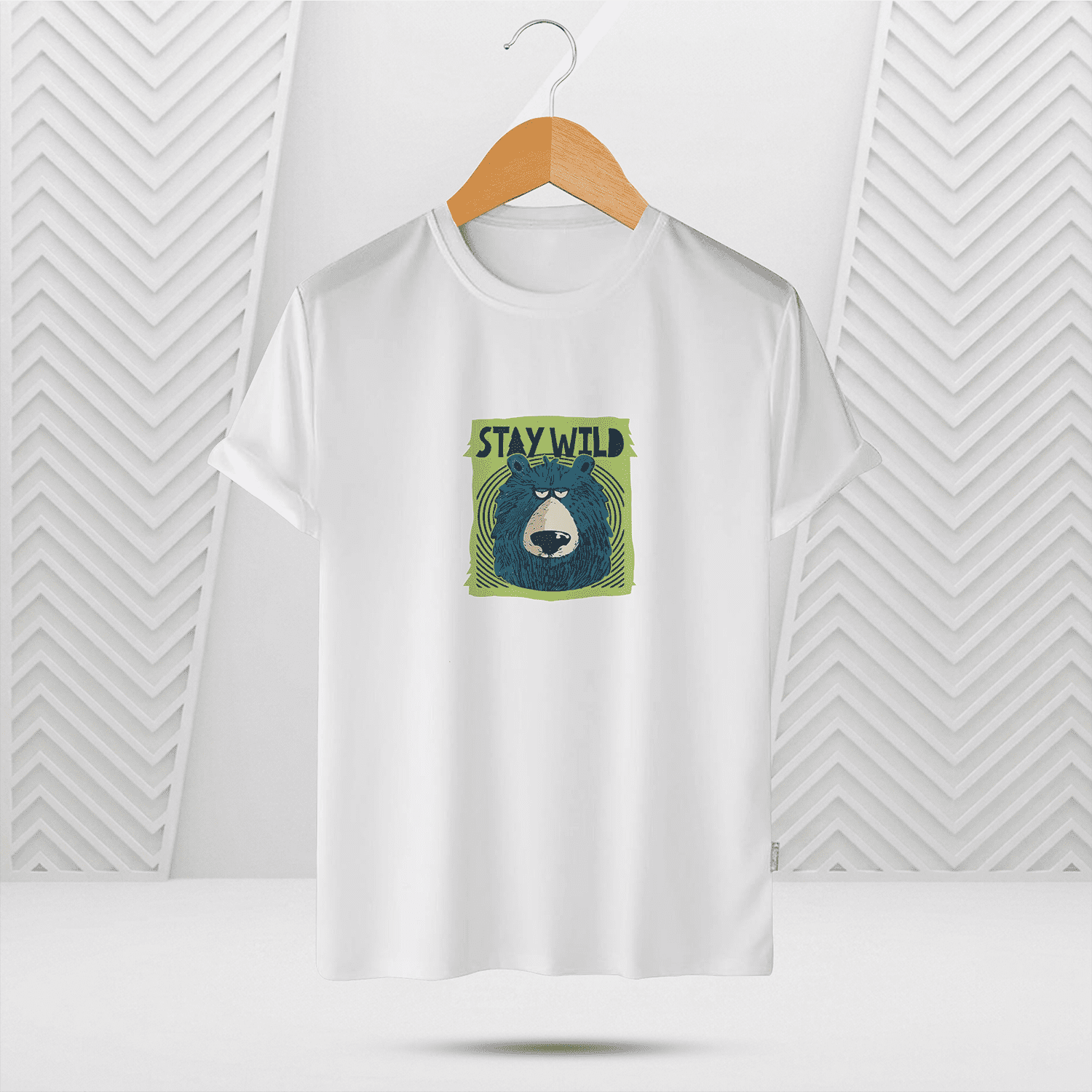 Premium Half Sleeve T-Shirt - Stay Wild