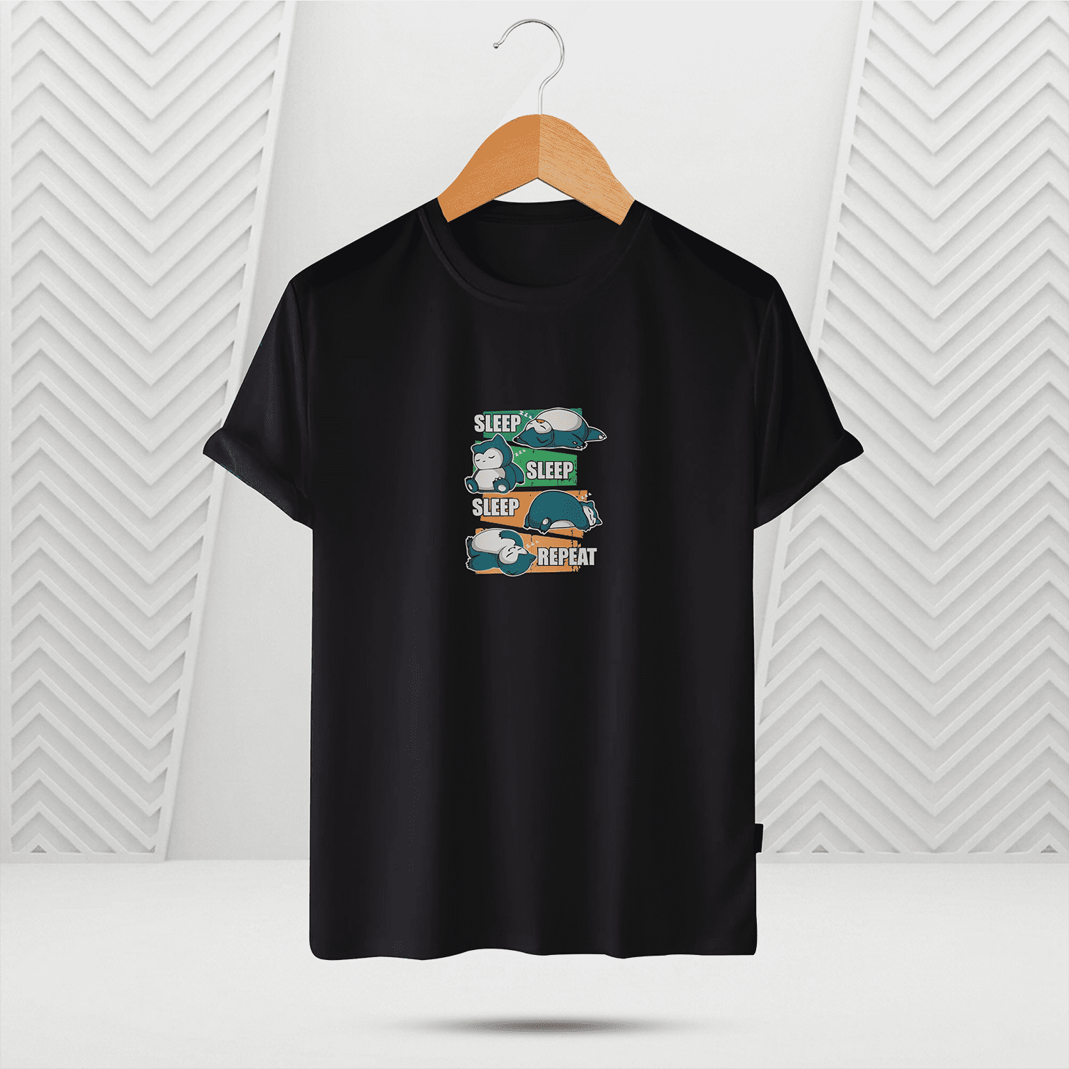 Premium Half Sleeve T-Shirt - Sleep Sleep Sleep Repeat