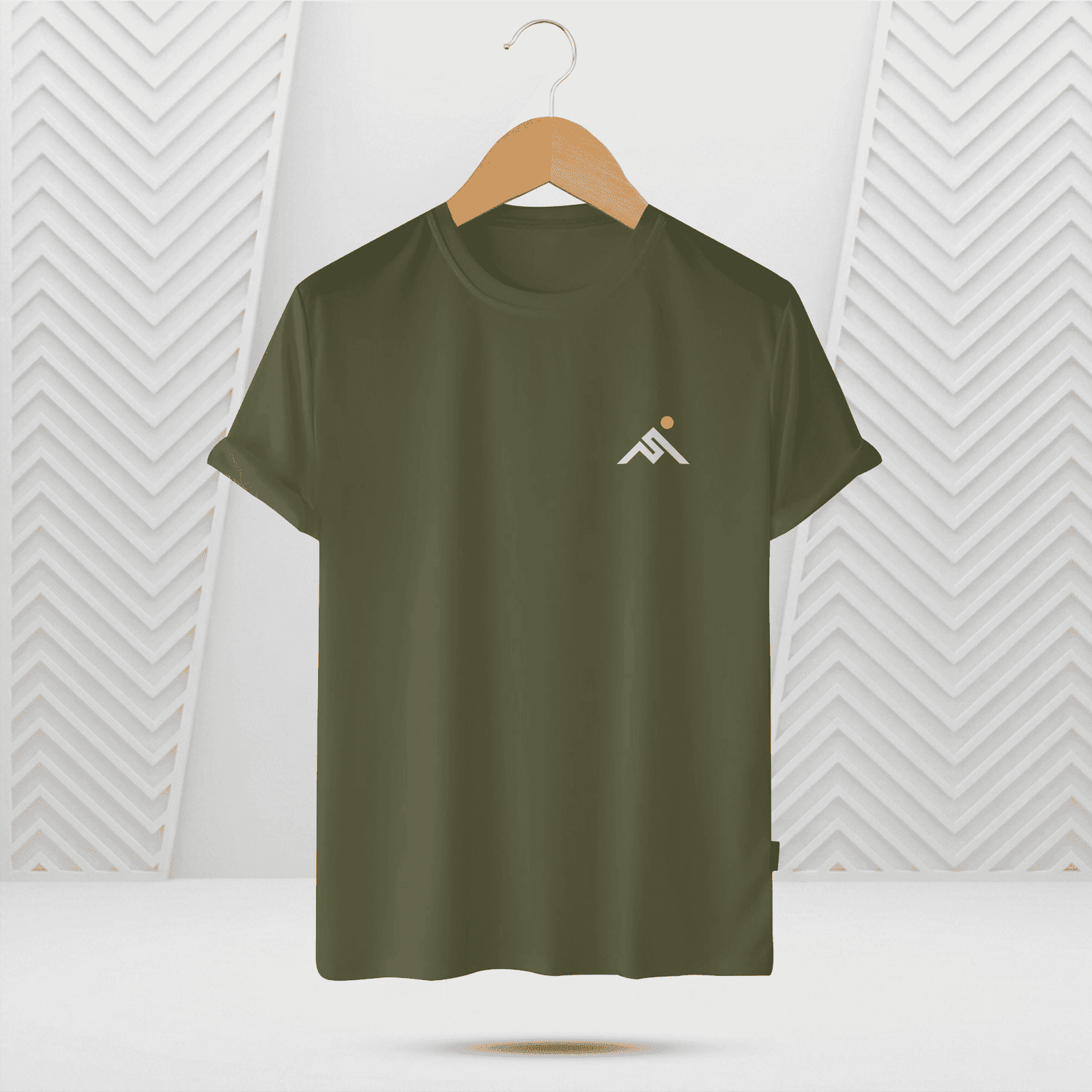 Premium Half Sleeve T-Shirt - Summit Olive