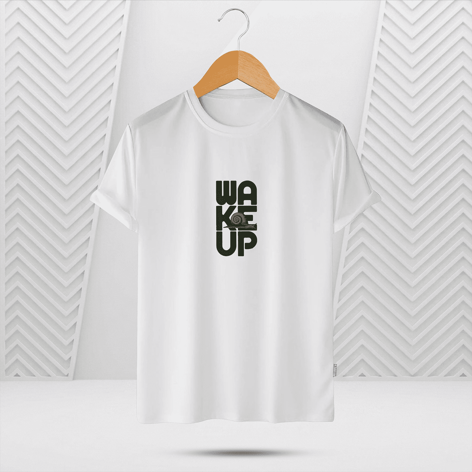 Premium Half Sleeve T-Shirt - Wake Up