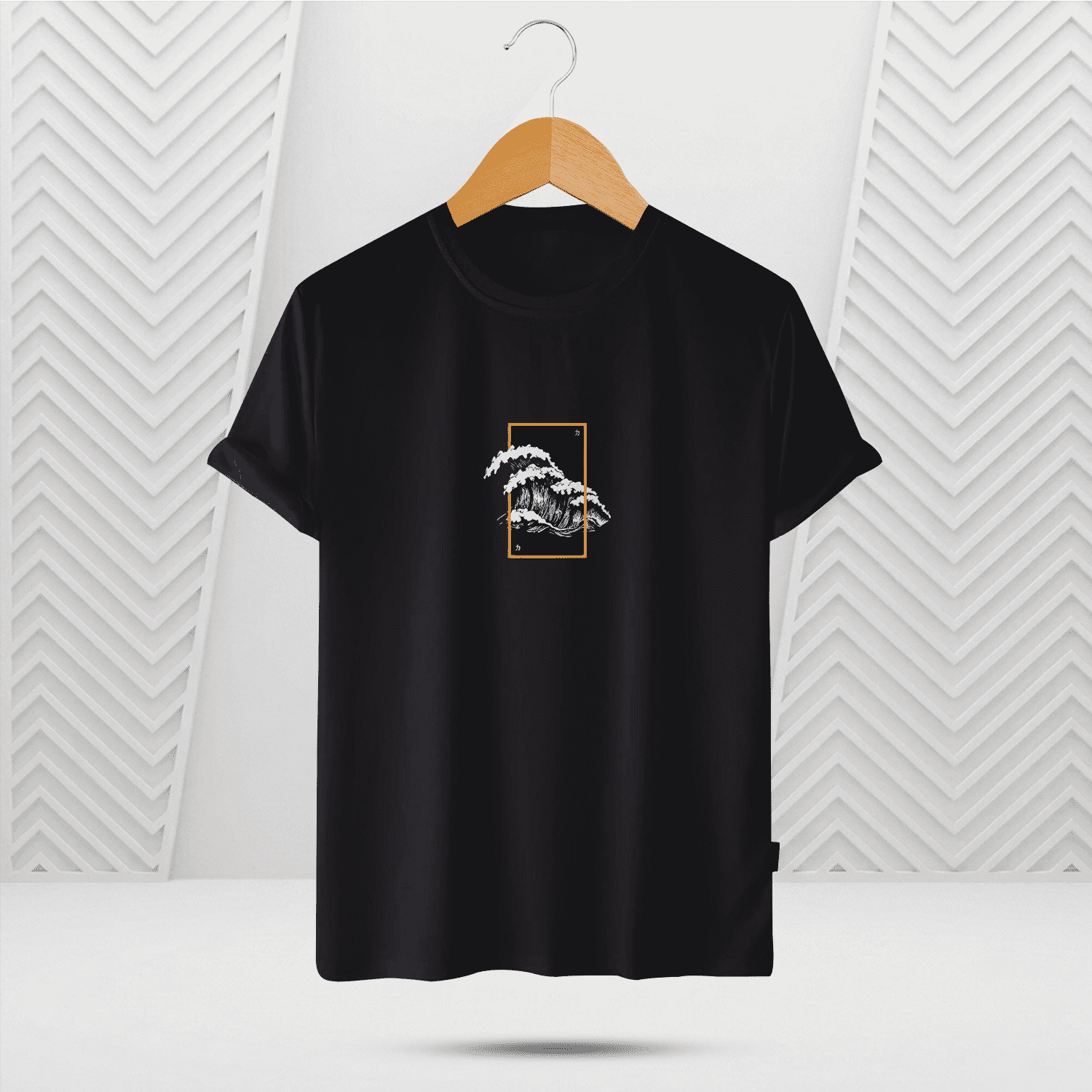 Premium Half Sleeve T-Shirt - Ocean Frame