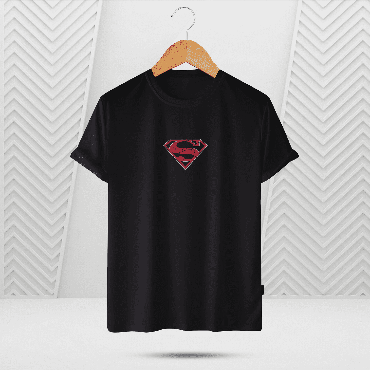 Premium Half Sleeve Concept Cotton T-Shirt - Superman