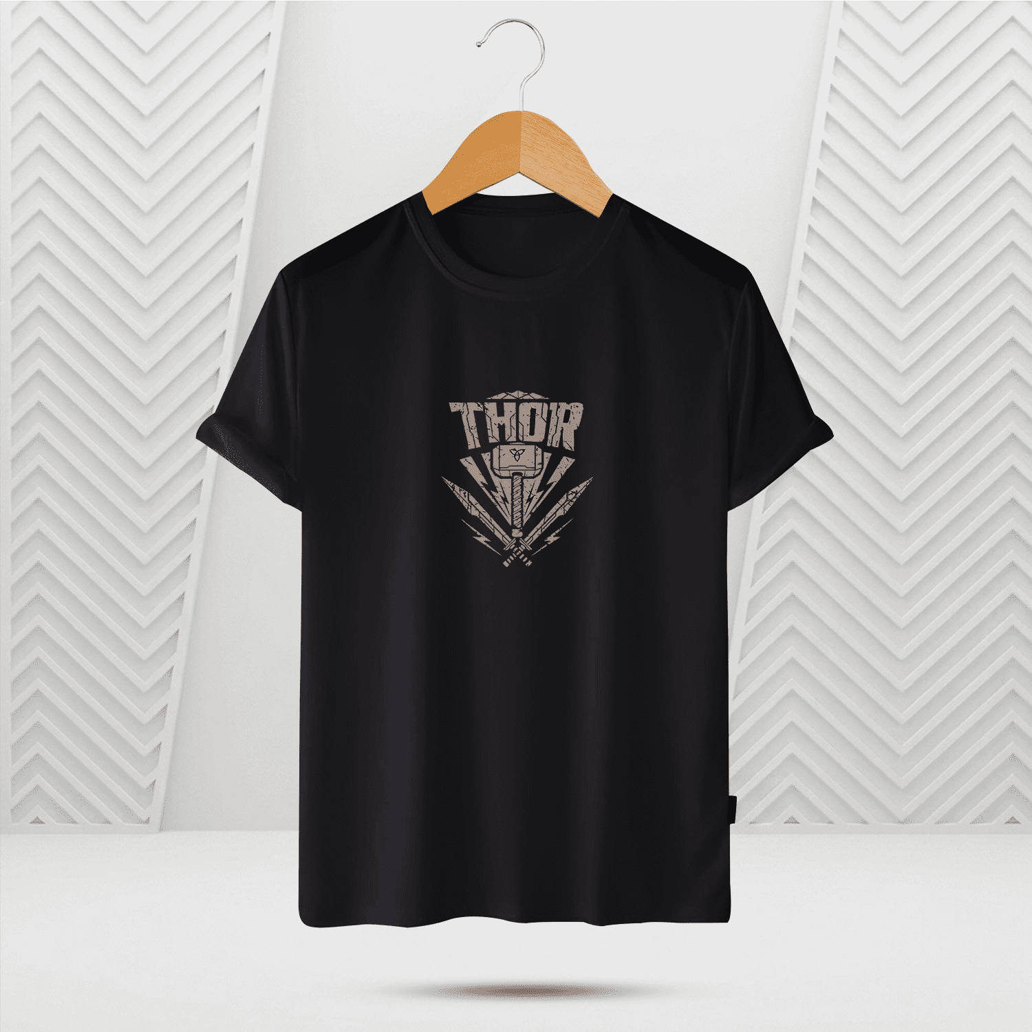 Premium Half Sleeve Concept Cotton T-Shirt - Thor
