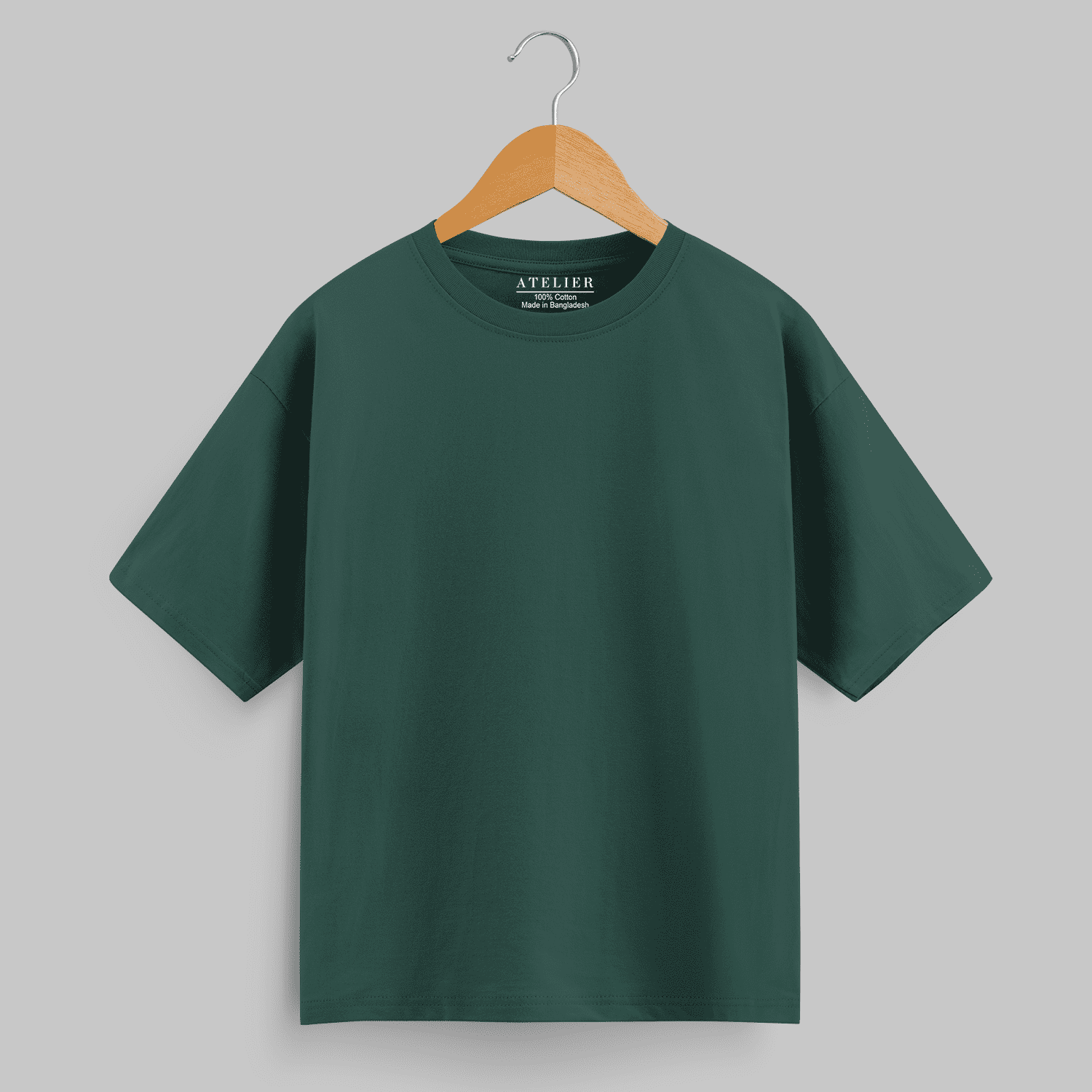 Oversized Premium T-Shirt - Bottle Green